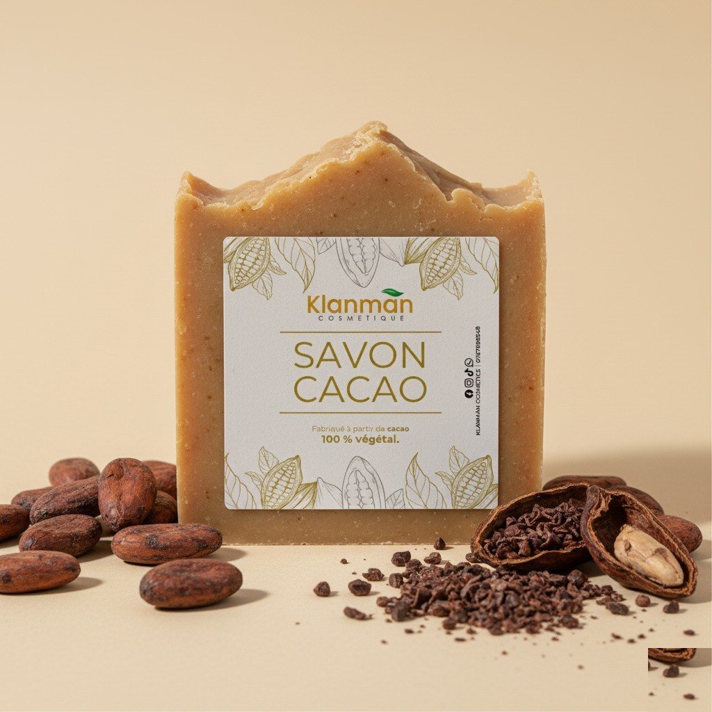 Savon naturel au cacao Klanman